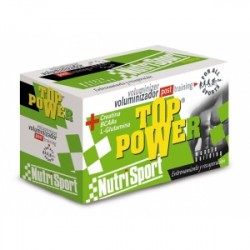 TOP POWER es la óptima combinación de proteínas de suero de leche + Aminoácidos Ramificados, con Acido Lipoico + Minerales y Vi