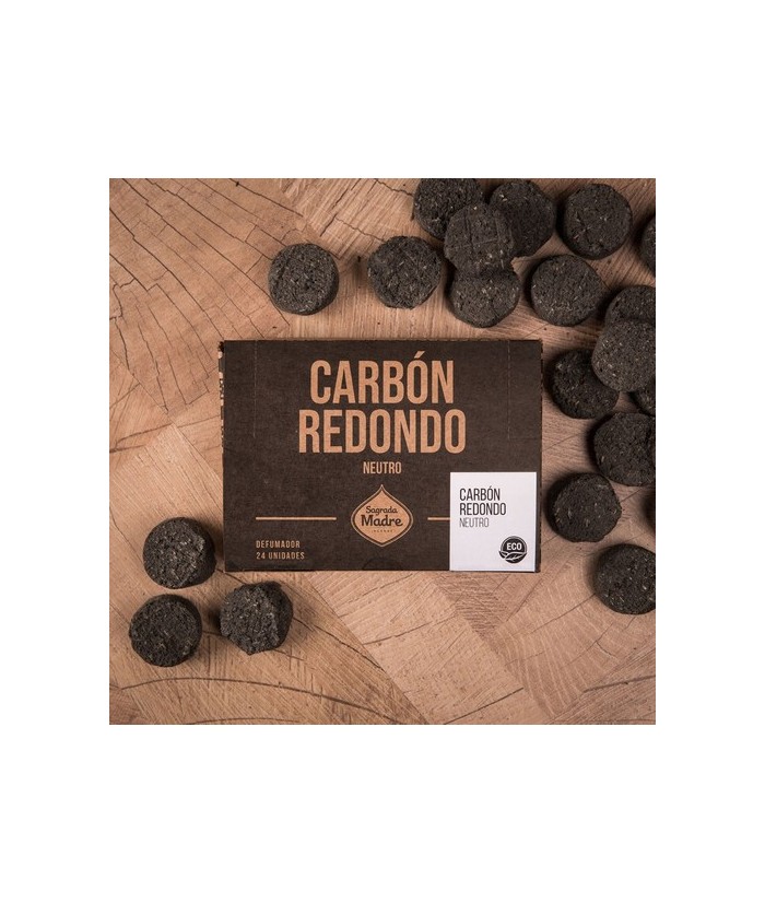 CARBON REDONDO NEUTRO X24
Categoría: Bomba Carbón Defumación Activada x 24

Hecho a mano
Composición:
Contenido: 24 unidad