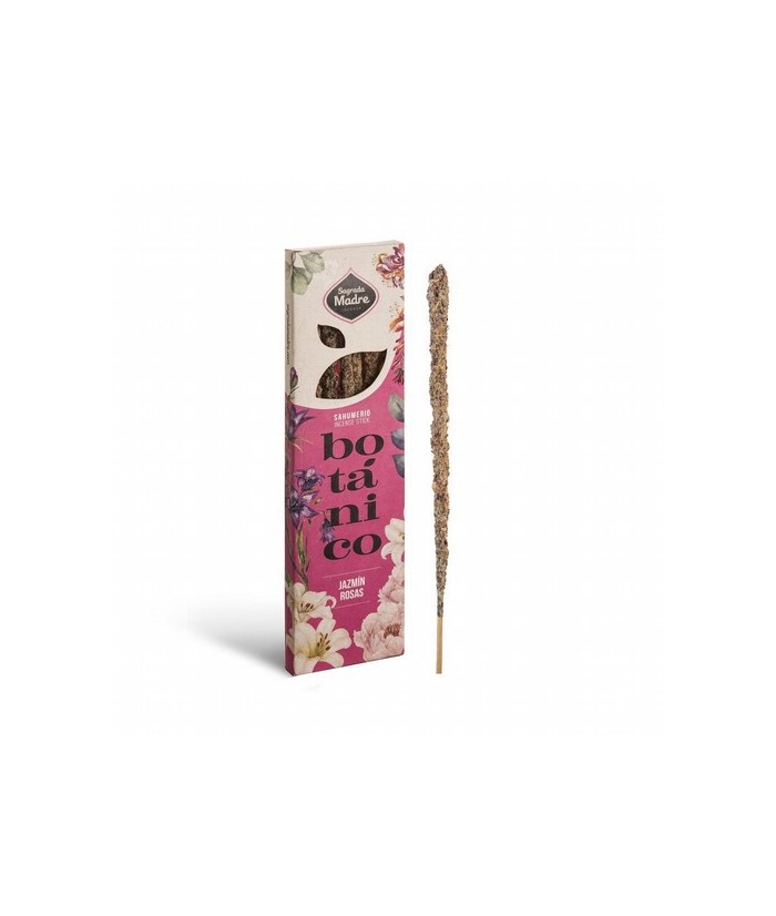 BOTANICO JAZMIN ROSAS
Categoría: Incienso Botánico
Incienso Artesanal Fruit Base
Hecho a mano
Contenido: 6 varillas gruesas