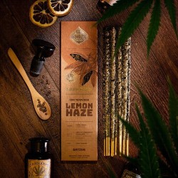 
Incienso Lemon Haze
Categoría: Linea Inciensos Grow Cannabis
 Incienso artesanal hecho a mano

 6 varillas de biomasa #fr