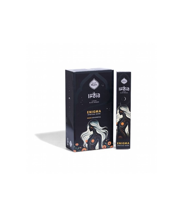 India Black ENIGMA: guía espiritual Caja x 12
Categoría: Sagrada Madre India x 12
DURACIÓN APROXIMADA DE 1 HORA Y MEDIA

VA