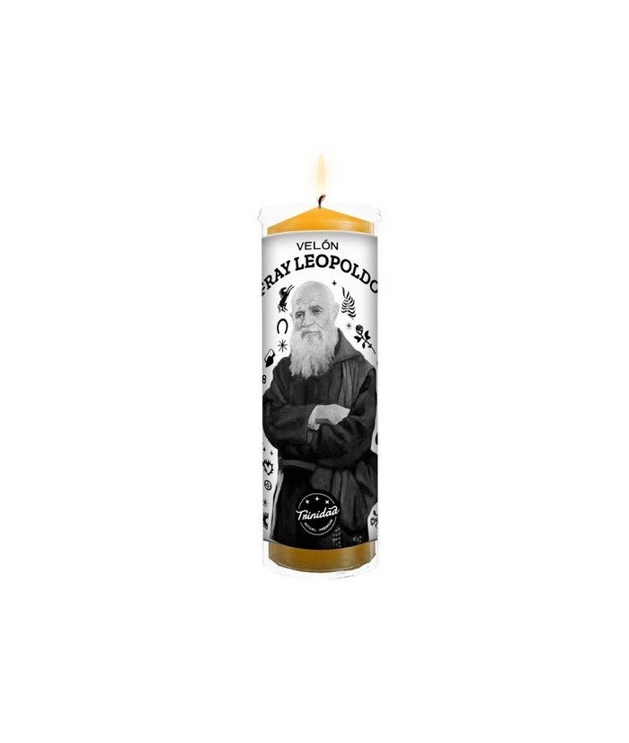 Los velones de Trinidad Ritual-Premium, tienen una funda protectora de plástico, 
estos están concebidos para ser quemados den