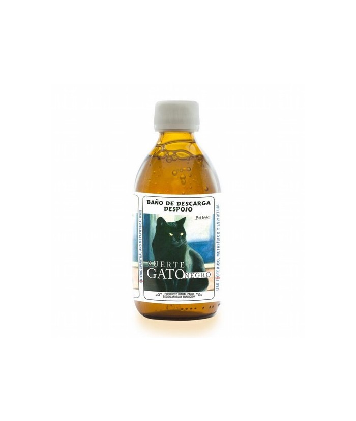 MS.BAÑO DESPOJO SUERTE GATO NEGRO 250 ML.