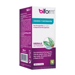 Sobre el producto
Descubre el complemento alimenticio biform drenaje activador, elaborado o a base de Zarzaparrilla, Fucus y o