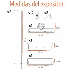 155cmx68cm