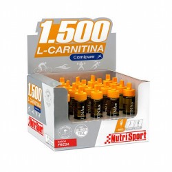 L-Carnitina 1500 acompañado de ejercicio maximiza su eficiencia. Cada vial aporta 1500 ml de L-Carnitina (Carnipure).

· Caja