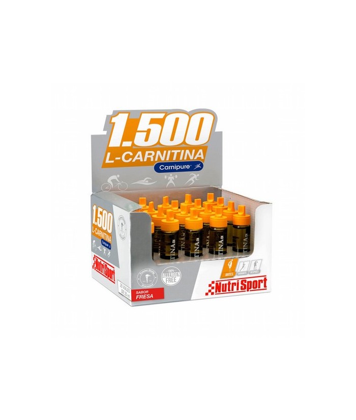 L-Carnitina 1500 acompañado de ejercicio maximiza su eficiencia. Cada vial aporta 1500 ml de L-Carnitina (Carnipure).

· Caja