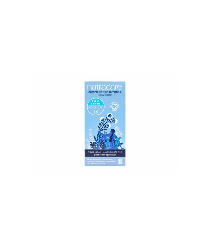 Información del Producto
Ingredientes: Algodón 100 % orgánico certificado

Empaque: Aplicador de cartón y papel, cartón

