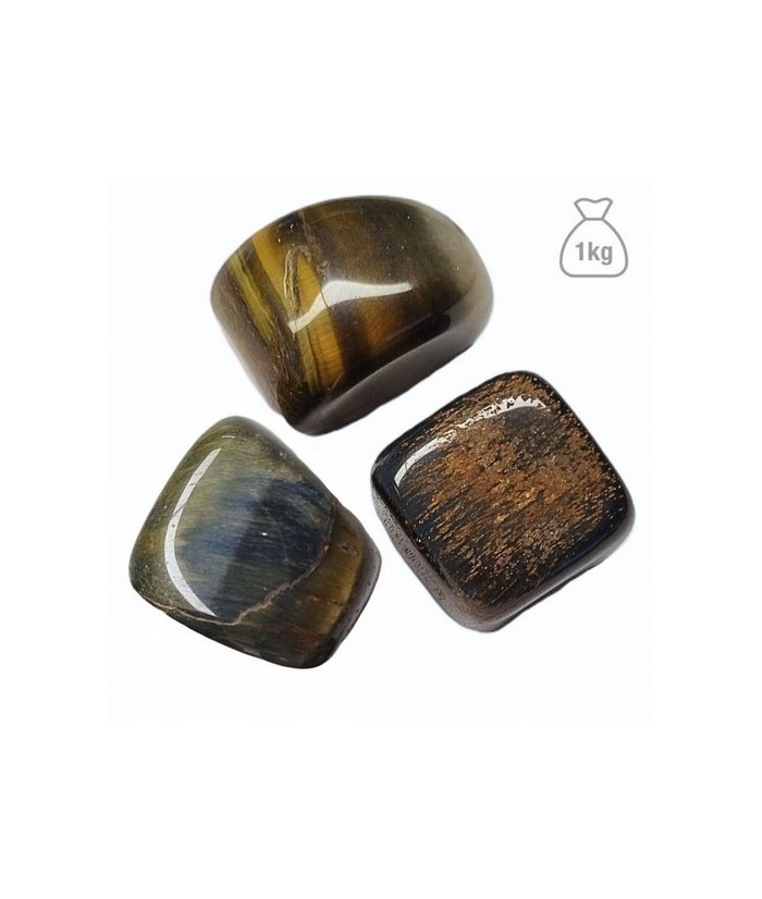 Mineral Rodado grande de Ojo de Halcón.

Medidas: 3-4 cm aprox. de diámetro.