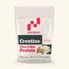 Producto que combina Creatina monohidrato (con la garantía del sello Creapure®) con concentrado de proteína de suero de leche y