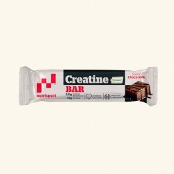 Las nuevas Creatine Bar de Nutrisport tienen 3,5 gramos de Creatina monohidrato con el sello Creapure® y 13 gramos de proteína.