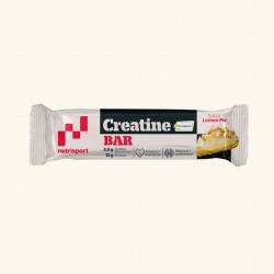 Las nuevas Creatine Bar de Nutrisport tienen 3,5 gramos de Creatina monohidrato con el sello Creapure® y 13 gramos de proteína.