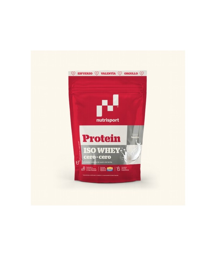 Nuevo Iso Whey Cero-Cero, con los beneficios de siempre, y además, enriquecido con DigeZyme®. Iso Whey Cero-Cero destaca por su