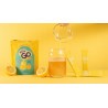 6 Sobres de Té de Kombucha en Polvo KOMGO, Sabor Limón Coreano. Bebida Instantánea con Probióticos y Antioxidantes. Solo 15 Kca