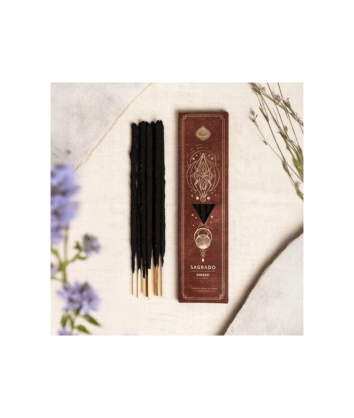 INCIENSO SAGRADO SAMADHI
Categoría: Linea Sagrado
El sahumerio Samadhi es una exquisita alquimia de aromas que invita a exper