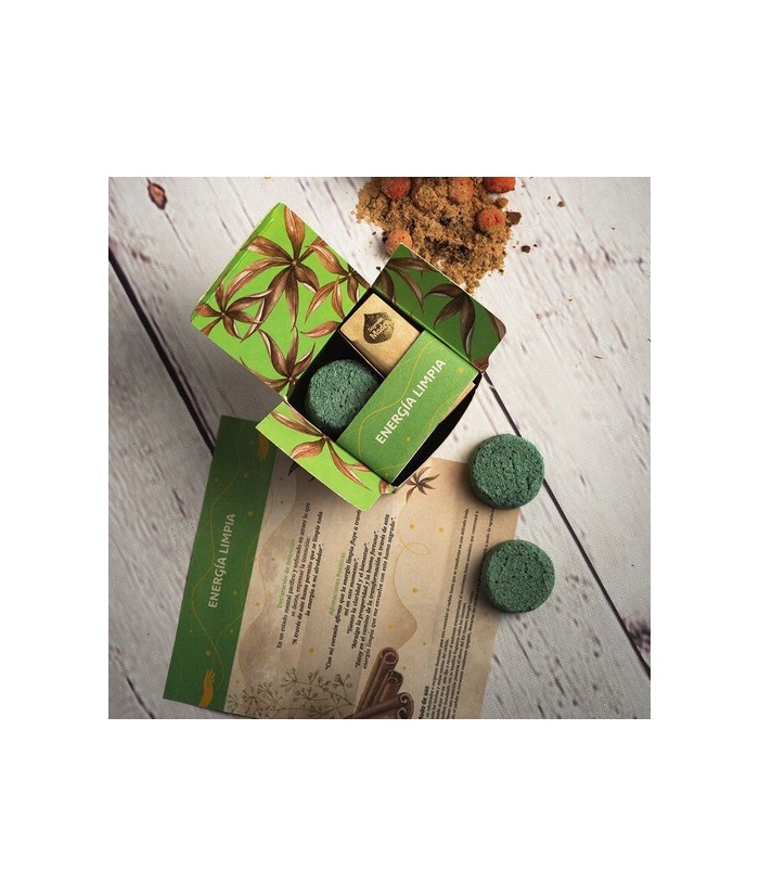 Kit Humito Sagrado: Energía Limpia
Categoría: Kit Humito Sagrado
Hecho a mano
Composición: 4 carbones vegetales, perlas arom