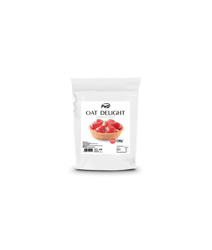 OAT DELIGHT es harina de avena especialmente cuidada por su composición, aroma y textura. La variante con aromas está edulcorad