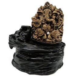 Para conos de flujo negro o palos de 13 cm.
Compatible con conos de reflujo para un uso óptimo o con incienso clásico.El humo 