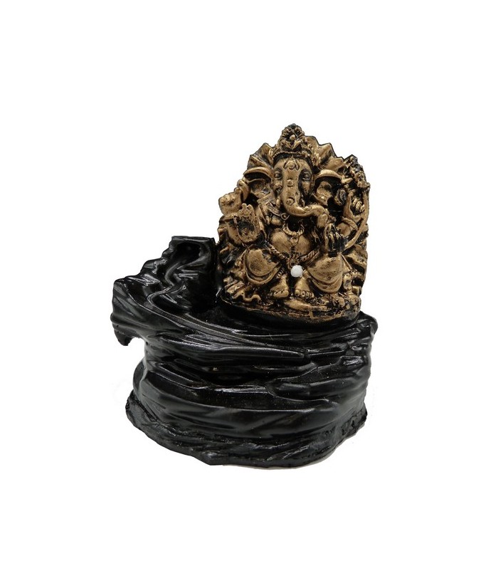 Para conos de flujo negro o palos de 13 cm.
Compatible con conos de reflujo para un uso óptimo o con incienso clásico.El humo 