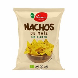 NACHOS BIO, 125 g
Ref. 015803

Ingredientes: maíz* 75%, aceite de girasol* y sal marina. Puede contener leche.
. (*)=De cul