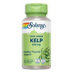 Kelp-100 VegCaps. Apto para veganos.
Contenido medio (por VegCap)
Kelp (Laminaria spp.)

550

mg

Ácido Fólico

400
