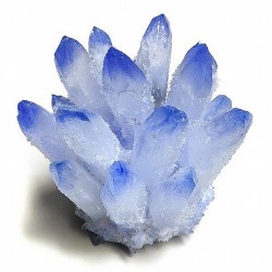 Flor Punta Cristal de Roca. Color azul.

Medidas: 7-8 cm aprox.

Peso: 100-150 gramos aprox.

PRECIO POR UNIDAD