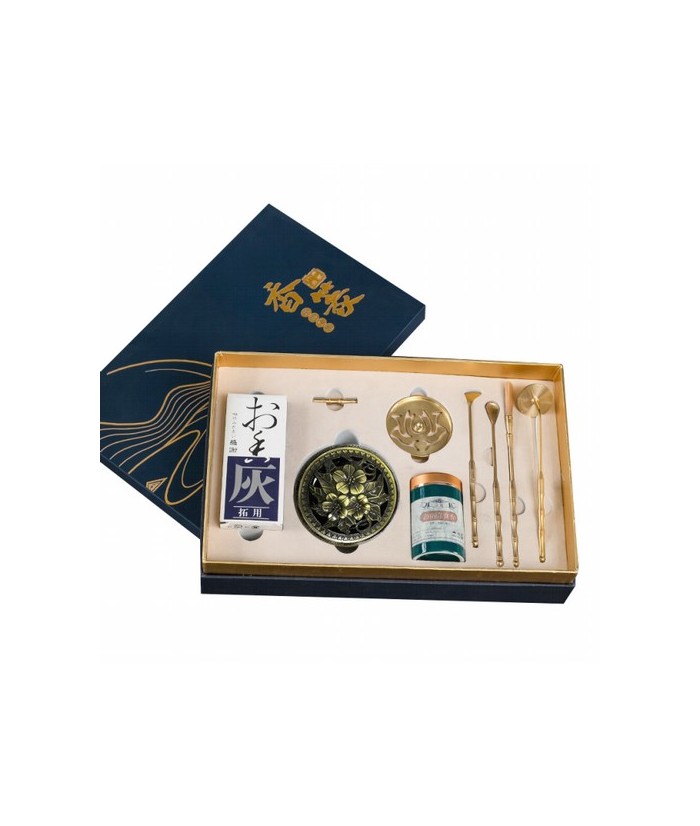 IN.KIT INCIENSO TRADICIONAL QUEMADOR + HERRAMIENTAS