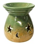 IN.QUEMADOR ACEITE CERAMICO VERDE DEGRADADO