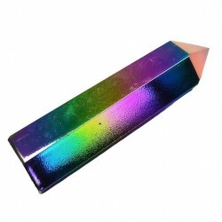 Punta pulida de Obsidiana Titanio.

Medidas: 9-10 cm aprox.

Peso: 85 gramos aprox.

PRECIO POR UNIDAD