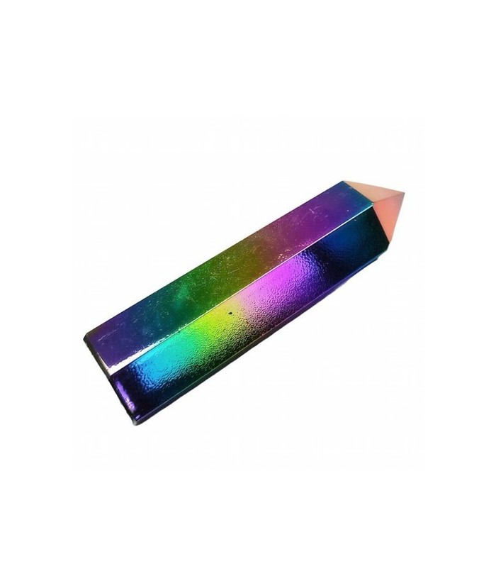 Punta pulida de Obsidiana Titanio.

Medidas: 9-10 cm aprox.

Peso: 85 gramos aprox.

PRECIO POR UNIDAD