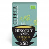 
INFUSION RESTFUL BIO, 20 BOLSAS
Ref. 604042

Ingredientes: Hinojo* 45% (hinojo amargo* 78%, hinojo dulce* 22%), Anìs* (40%