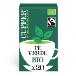 TE VERDE BIO, 20 BOLSAS
Ref. 604055

Ingredientes: té verde*.
. (*)=De cultivo ecológico.