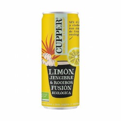 
BEBIDA DE JENGIBRE, LIMON Y ROOIBOS, 250 ml
Ref. 604115

Ingredientes: agua, zumo de fruta a partir de concentrado* (manza