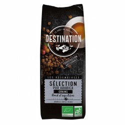CAFE EN GRANO SELECCION 100% ARABICA BIO, 250 g
Ref. 609011

Ingredientes: café* arábica puro en grano de tueste natural.
.