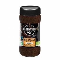 
CAFE SOLUBLE DESAYUNO BIO, 100 g
Ref. 609043

Ingredientes: café* soluble granulado.
. (*)=De cultivo ecológico.