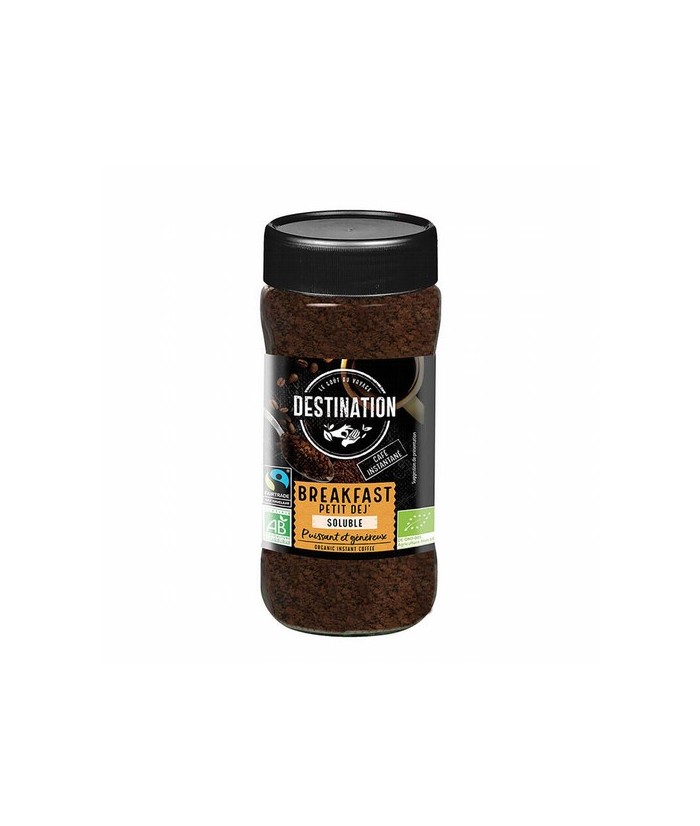 
CAFE SOLUBLE DESAYUNO BIO, 100 g
Ref. 609043

Ingredientes: café* soluble granulado.
. (*)=De cultivo ecológico.