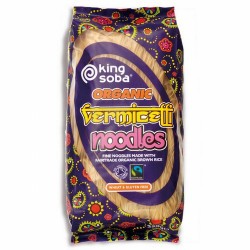 FIDEOS VERMICELLI INTEGRAL SIN GLUTEN BIO, 250 g
Ref. 130117

Ingredientes: arroz integral 95%, harina de patata*.
. (*)=De