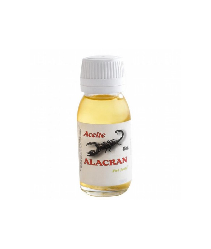 Aceite Alacran - Scorpion Oil

Aceite para ungir las velas de ritual.