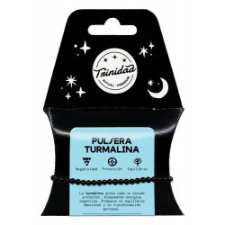 TRI.PULSERA TURMALINA BOLA...