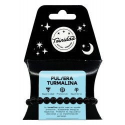 TRI.PULSERA TURMALINA BOLA...