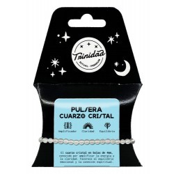 TRI.PULSERA CUARZO CRISTAL...