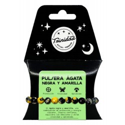 TRI.PULSERA AGATA NEGRA...