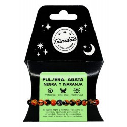 TRI.PULSERA AGATA NEGRA...