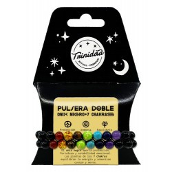 TRI.PULSERA DOBLE ONIX...