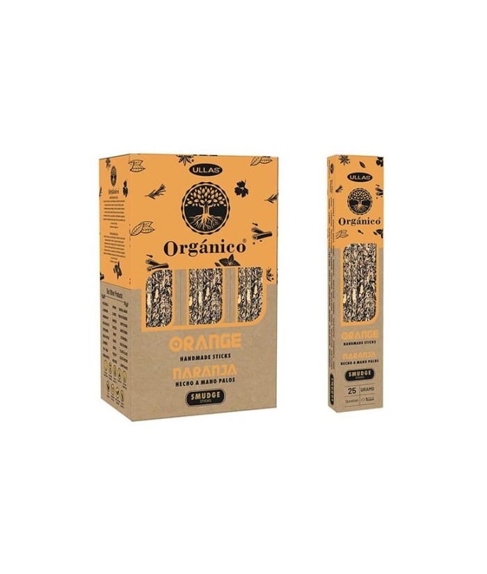 Descripcion
Incienso Natural Naranja Ullas.

Descubre la vitalidad y energía con el Incienso Natural Naranja Ullas. Diseñado
