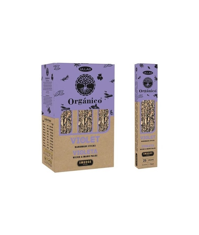 Descripcion
Incienso Natural Violeta Ullas.

Descubre la serenidad y equilibrio con el Incienso Natural Violeta Ullas. Diseñ