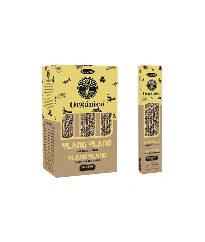 Descripcion
Incienso Natural Bergamota Ullas.

Descubre la sensualidad y el equilibrio con el Incienso Natural Ylang Ylang U