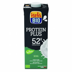 
BEBIDA VEGETAL PROTEIN PLUS BIO, 1L
Ref. 605104

Ingredientes: agua, soja* (8,4%), azúcar de caña*, proteína aislada de so