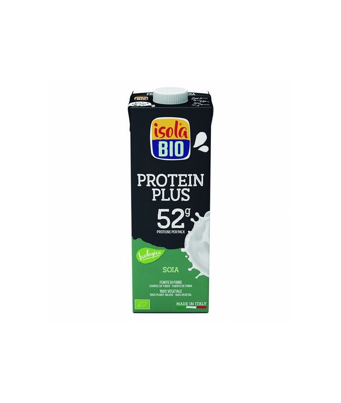 
BEBIDA VEGETAL PROTEIN PLUS BIO, 1L
Ref. 605104

Ingredientes: agua, soja* (8,4%), azúcar de caña*, proteína aislada de so