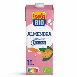 BEBIDA VEGETAL DE ALMENDRAS SIN AZUCAR BIO, 1 L
Ref. 605035

Ingredientes: agua, almendra* 5%, sal marina.
. (*)=De cultivo
